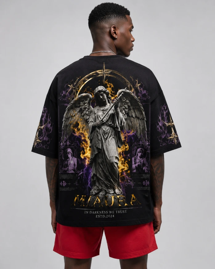 EVIL GRAPHIC LOOSE FIT T-SHIRT